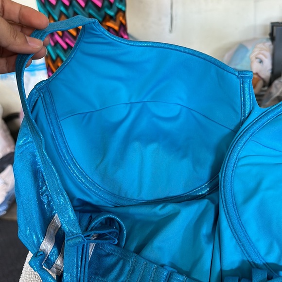 Adidas Ivy park one piece swimsuit side 2XL NWT - Picture 9 of 12